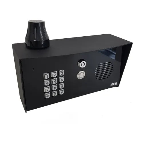 AES Prime 7 Pedestal Style GSM Intercom with keypad