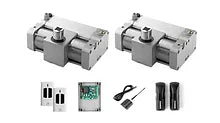CAB SUBWAY KSB.35AC double leaf underground kit up to 3.5m leaf 230v