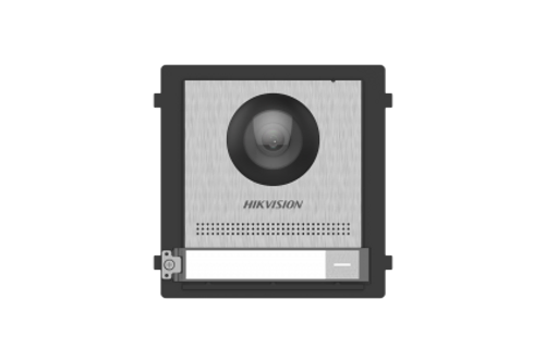 Hikvision 1 button 2 wire video module stainless steel