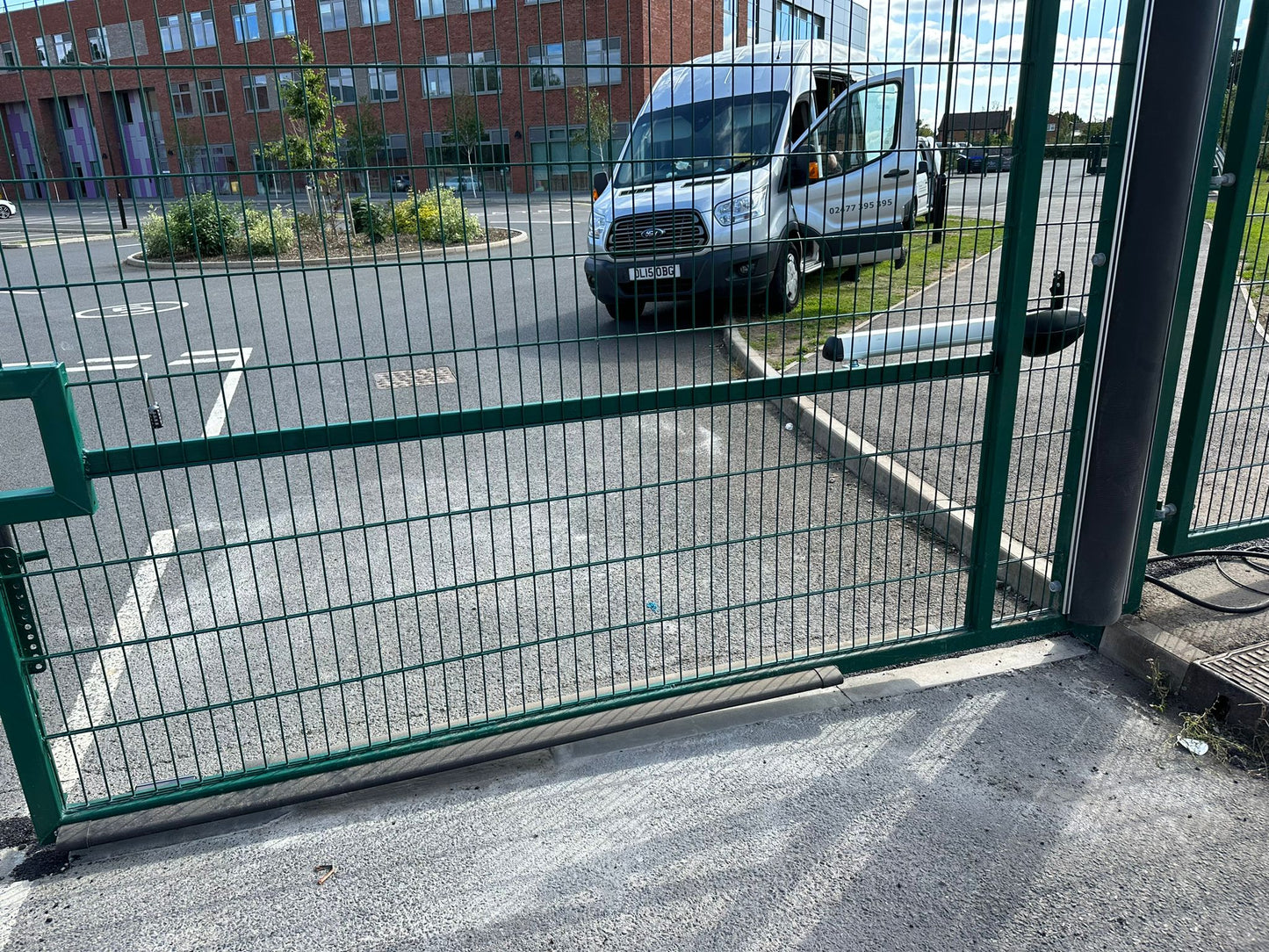 Automatic Commercial and Industrial Gates - Security Metal Gates with Access Control - Iron Metal Electric Driveway Gate