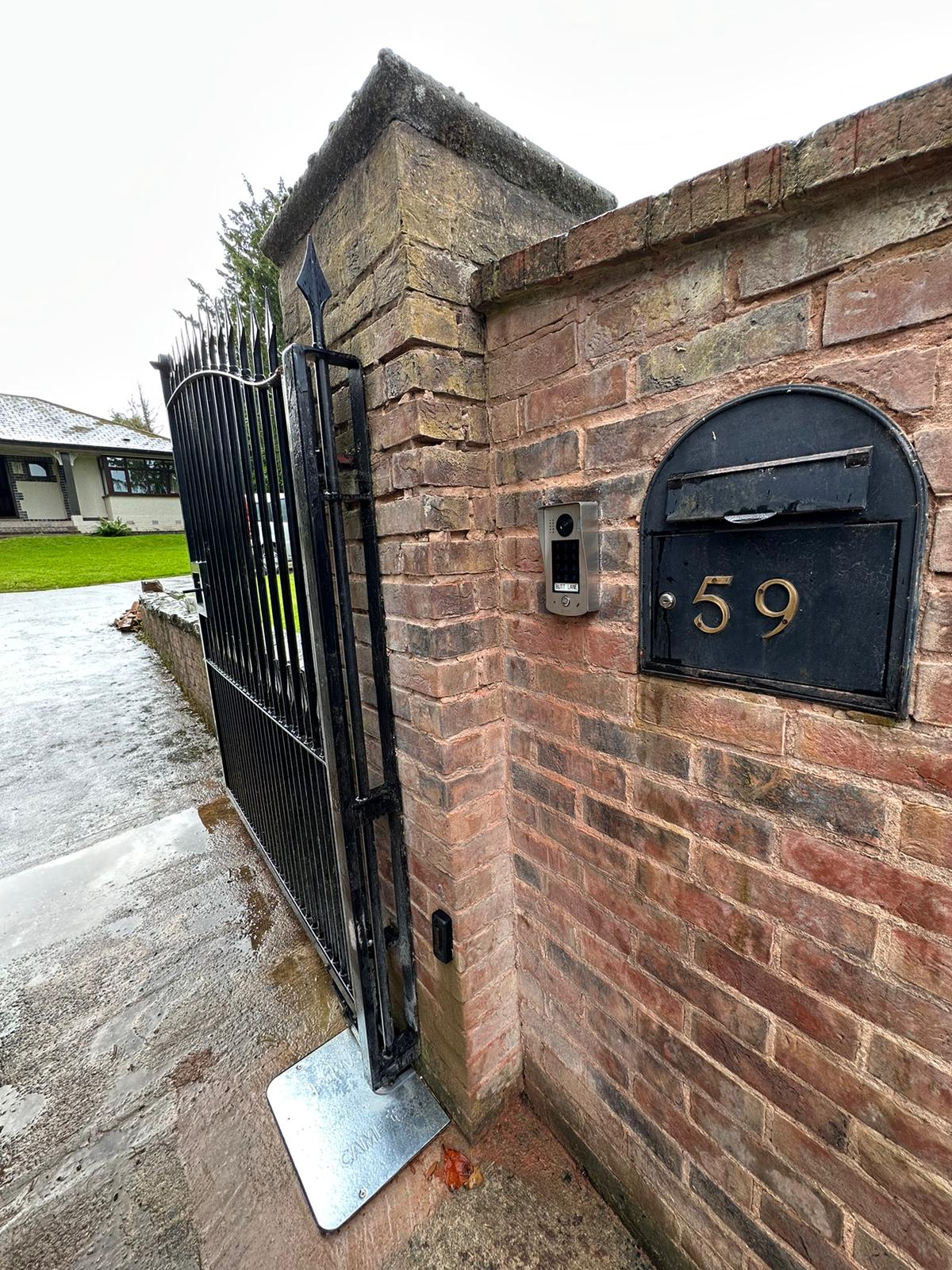 Metal Security Gate - Electric Security Gates - Front Electric Gate