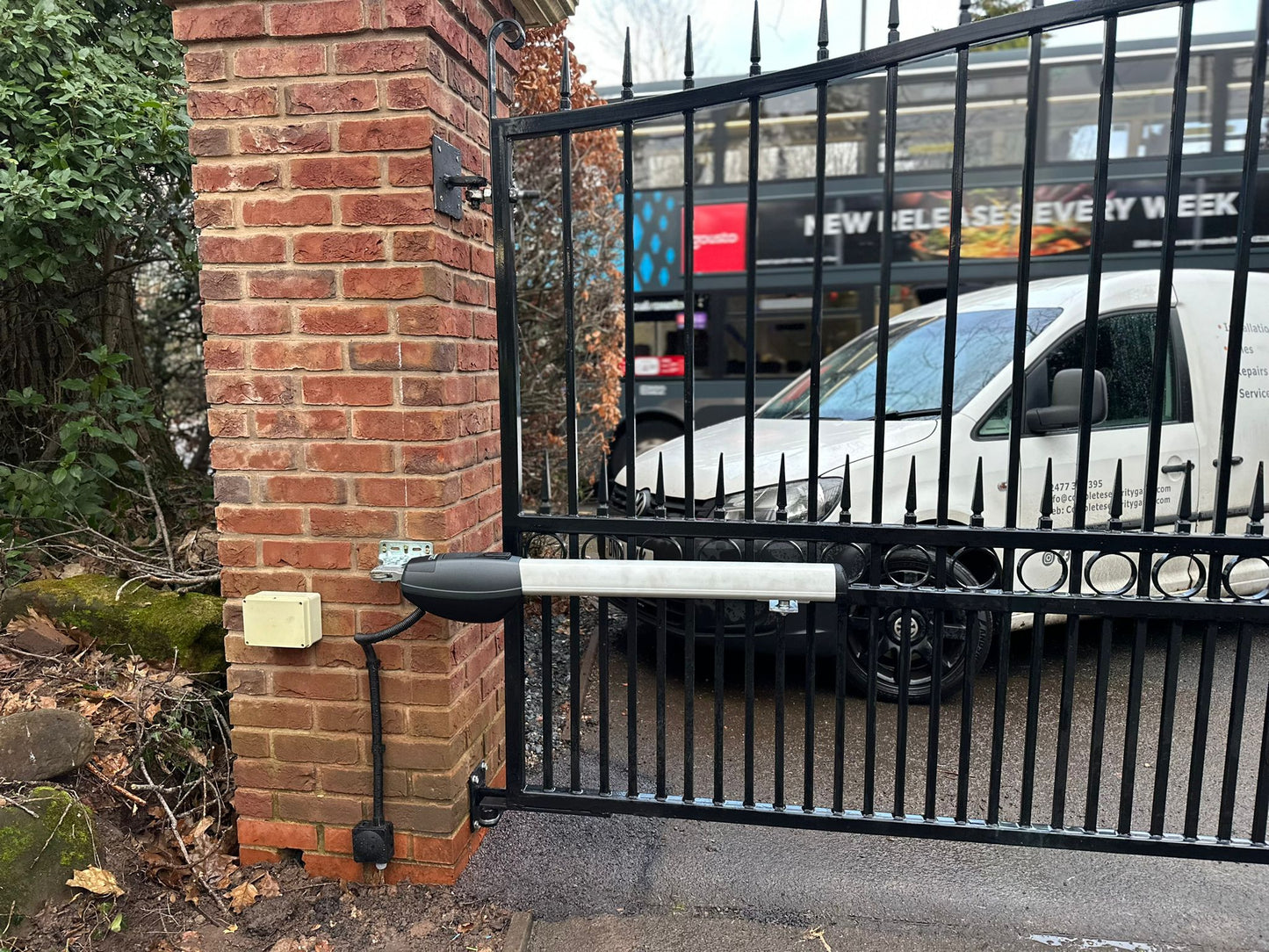 Metal Steel Automated Gate Repair in Kenilworth - Gate Automation - Electric Gates For Driveway - Double Leaf Roger Automation Kit Repair