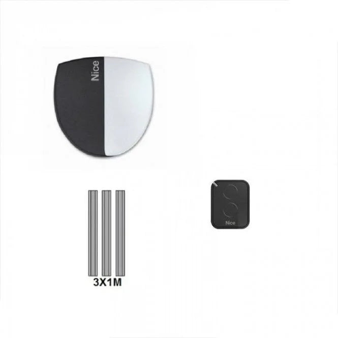 NICE Kit for automating sectional and up-and-over doors SPIN22KCE. Guide (thickness 35mm)