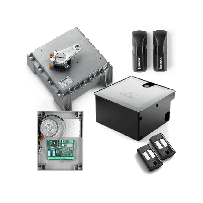 BENINCA 230v Heavy duty Electro mechanical underground operator single kit KSDU.350NVE