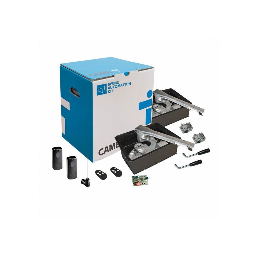 CAME Heavy duty electro mechanical underground operator pair kit FrogPlus-P5 for up to 5.5m + Free RGSM connectivity kit