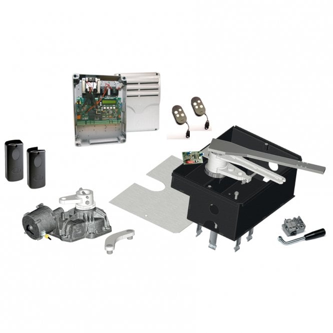 CAME Heavy duty electro mechanical underground operator pair kit FrogPlusS5 + Free RGSM connectivity kit