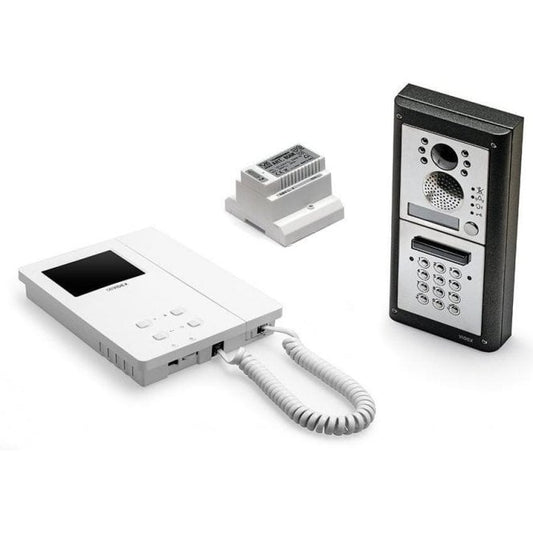 VIDEX CVKC4KS 1 way surface colour mount video intercom with keypad