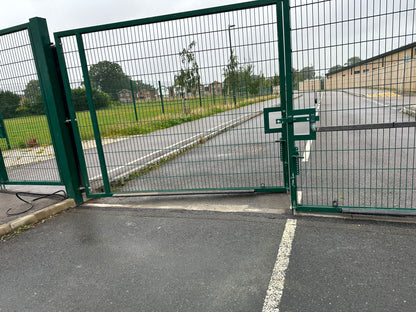 Automatic Commercial and Industrial Gates - Security Metal Gates with Access Control - Iron Metal Electric Driveway Gate