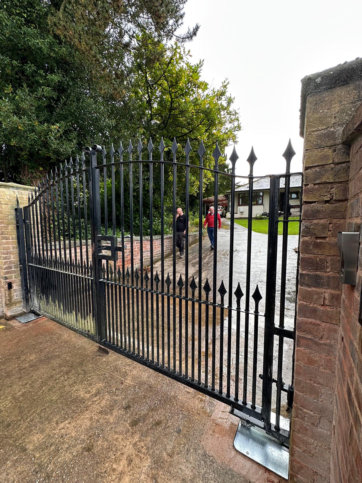 Metal Security Gate - Electric Security Gates - Front Electric Gate