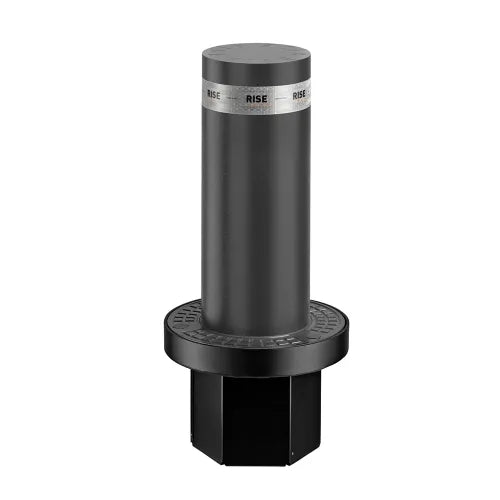 RISE FIX 500, 500mm fixed bollard with foundation case