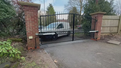 Metal Steel Automated Gate Repair in Kenilworth - Gate Automation - Electric Gates For Driveway - Double Leaf Roger Automation Kit Repair