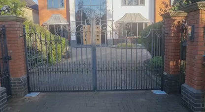 Electric Swing Gate Automation - Gate for Driveways - Metal wrought electric gate - Gate Automation