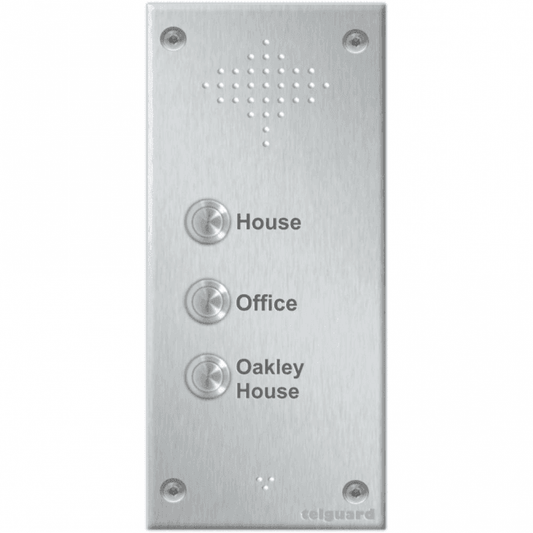 TELGUARD Bespoke with 2-24 buttons without keypad 4TB*