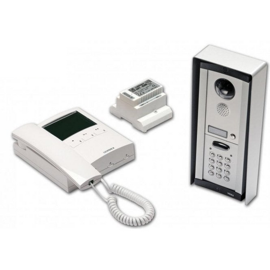 VIDEX CVKC8KS 1 way surface mount colour video intercom with keypad